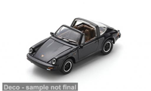 Porsche 911 1/87 Schuco Carrera 3.2 Targa schwarz 1:87 modellino in miniatura