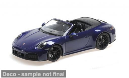 Modellini auto Porsche 911 Carrera blau 2025 1/18 Minichamps