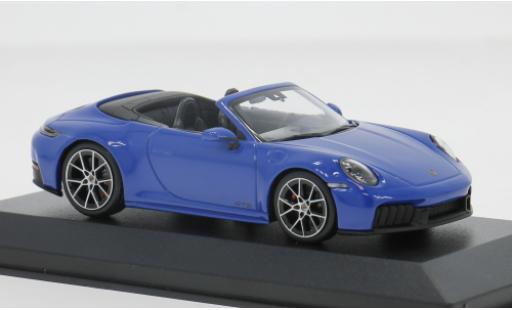 Porsche 911 1/43 Minichamps Carrera GTS Cabriolet blau 2024 1:43 modellino in miniatura