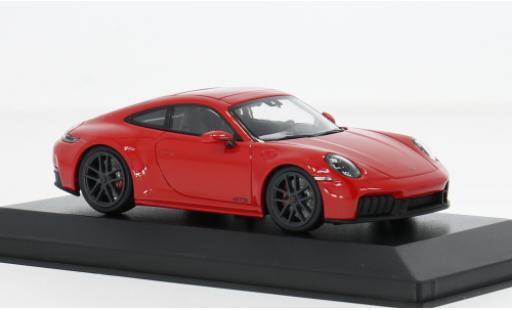 Porsche 911 1/43 Minichamps Carrera GTS rot 2024 1:43 modellino in miniatura