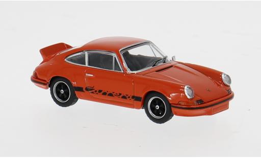 Porsche 911 1/64 Mini GT Carrera RS 2.7 orange/schwarz 1973 1:64 modellini auto
