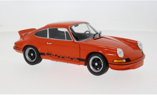 Modellini auto Porsche 911 Carrera RS orange/schwarz 1972 1/18 Minichamps