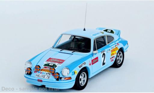 Porsche 930 RS 1/43 Trofeu 911 Carrera Rally Hunsrück 1976 #2 H-W.Schewe 1:43 modellino in miniatura