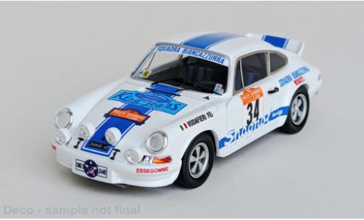 Porsche 930 RS 1/43 Trofeu 911 Carrera Rally San Remo 1974 #34 A.Vudafieri/Fei 1:43 modellino in miniatura