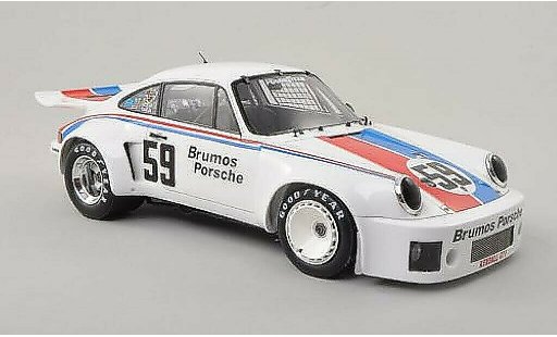 Porsche 911 Carrera 1/18 Spark R No.59 Brumos 24h Daytona 1975 /H.Haywood modellini auto