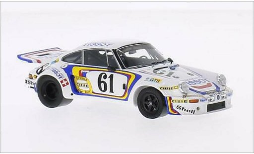 Porsche 911 Carrera 1/43 Spark R No.61 Ecurie Cibie Tissot 24h Le Mans 1974 modellini auto