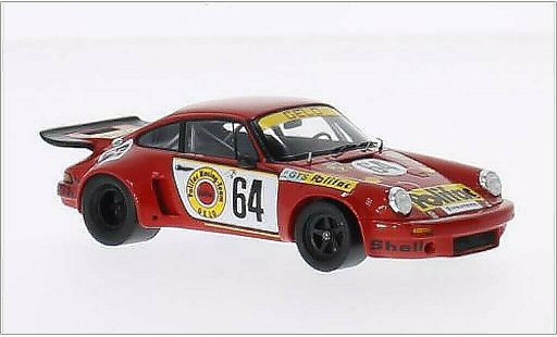 Porsche 911 Carrera 1/43 Spark R No.64 Polifac Racing Team Polifac 24h Le Mans 1974 /J.Barth modellini auto