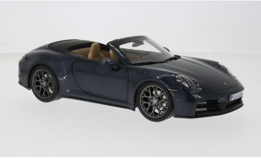 Porsche 911 1/18 Norev Carrera S Cabriolet blau 2025 1:18 modellino in miniatura