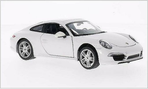 Porsche 911 Carrera 1/24 Rastar S bianco modellini auto
