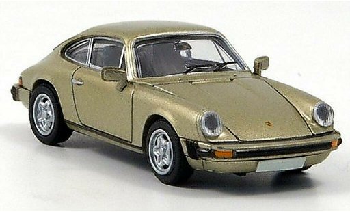 Porsche 911 Base 1/87 Brekina Coupe beige-met. modellini auto