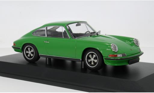 Modellini auto Porsche 911 Base verde 1972 1/18 Minichamps