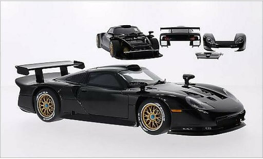 Porsche 911 Base 1/18 Autoart GT 1 nero 1997 modellini auto