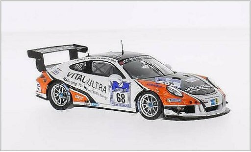 Porsche 911 Base 1/43 Spark GT Cup No.68 Frikadelli Racing Team Vital Ultra 24h Nurburgring 2015 /C.de modellini auto