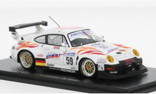 Porsche 996 GT2 1/43 Spark 911 24h Le Mans 2000 #59 Y.Hane/W.Kaufmann 1:43 modellino in miniatura