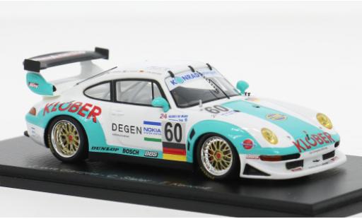 Porsche 996 GT2 1/43 Spark 911 24h Le Mans 2000 #60 J-V.Gartzen/C.Slater 1:43 modellino in miniatura