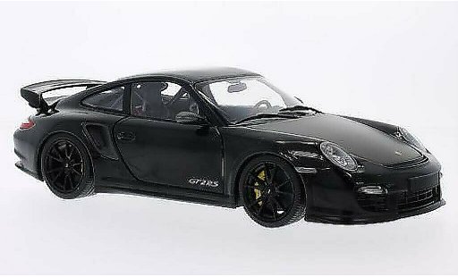 Porsche 911 GT2 1/18 Minichamps nero con neroen Felgen 2011 modellini auto