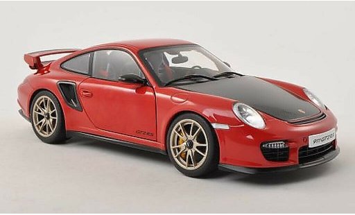 Porsche 911 GT2 1/18 Autoart rosso/carbon modellini auto