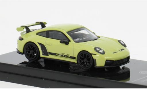 Modellini auto Porsche 992 GT3 911 (.2) gelb 2025 1/64 Para64