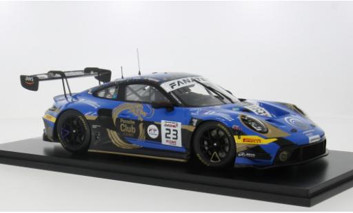 Porsche 992 GT3 1/18 Spark 911  #23 1:18 modellino in miniatura
