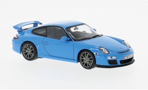 Porsche 997 GT3 1/43 Minichamps 911 blau 2009 Sport Auto Collection 1:43 modellino in miniatura