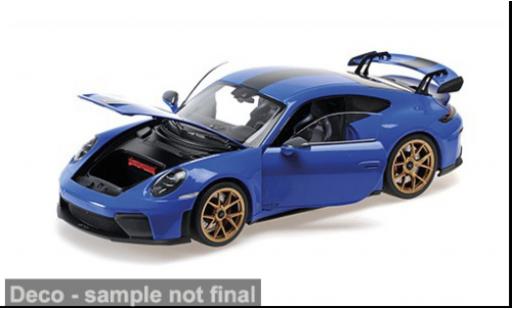 Modellini auto Porsche 911 GT3 blau 2025 1/18 Minichamps
