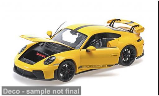Modellini auto Porsche 911 GT3 gelb 2025 1/18 Minichamps