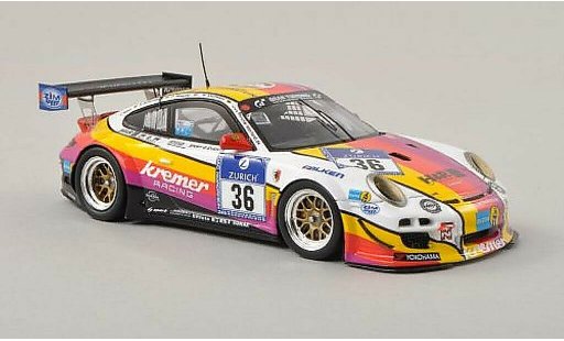 Porsche 911 GT3 1/43 Spark KR No.36 Kremer Racing 24h Nurburgring 2013 /J.Alzen modellini auto