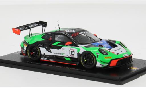 Modellini auto Porsche 911 GT3 R 24h Spa 2025 Dinamic GT #18 M.Campbell/B.Buus 1/43 Spark