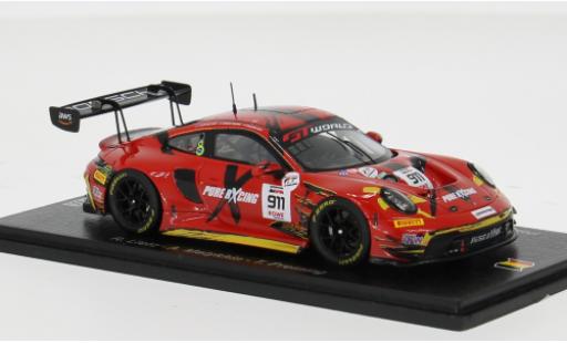 Modellini auto Porsche 911 GT3 R 24h Spa 2025 Pure Rxcing #911 .Lietz/A.Malykhin 1/43 Spark