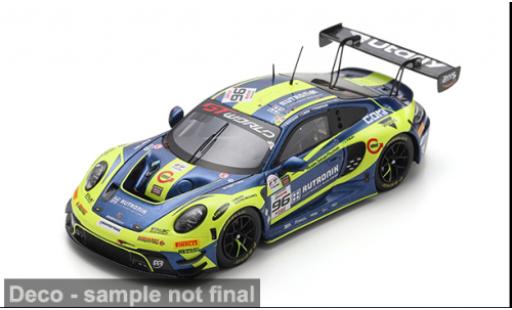 Porsche 992 GT3 R 1/43 Spark 911  24h Spa 2025 Rutronik Racing #96 S.M&uuml;ller/P.Niederhauser 1:43 modellino in miniatura