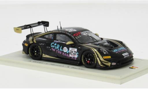 Modellini auto Porsche 911 GT3 R 24h Spa 2025 Schumacher CLRT #22 A.G&Atilde;&frac14;ven/L.Heinrich 1/43 Spark