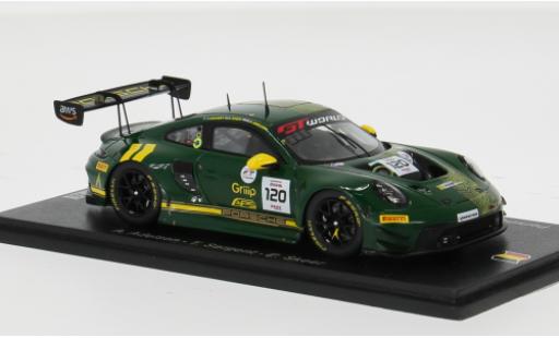 Modellini auto Porsche 911 GT3 R 24h Spa 2025 Wright Motorsport #120 A.Adelson/T.Sargent 1/43 Spark