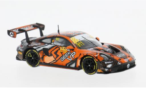 Porsche 992 GT3 R 1/64 Spark 911  Fia GT World Cup GT Cup Macau 2024 #911 A.Picariello 1:64 modellino in miniatura