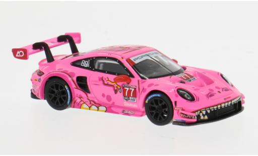 Porsche 911 1/64 Mini GT GT3 R IMSA Road America 2024 AO Racing #77 1:64 modellino in miniatura