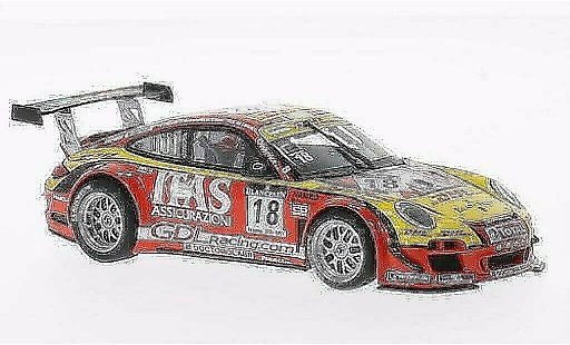 Porsche 911 GT3 1/43 Minichamps R No.18 De Lorenzi Racing 24h Spa 2011 modellini auto
