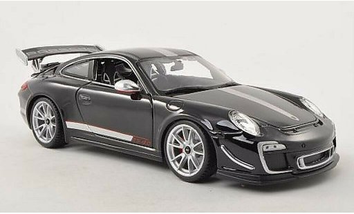 Porsche 911 GT3 1/18 Burago 4.0 nero/grigio 2011 modellini auto