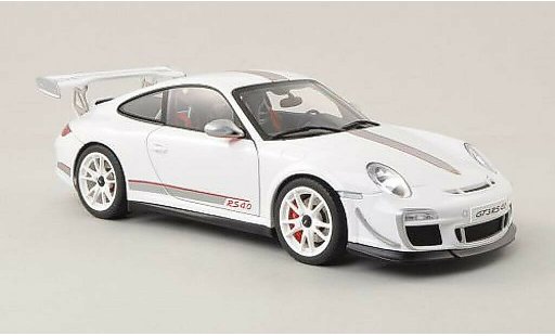 Porsche 911 GT3 1/18 Autoart 4.0 bianco/grigio 2011 modellini auto