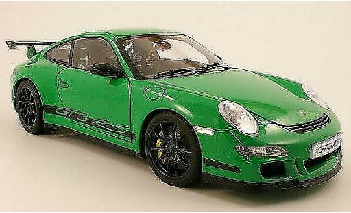 Porsche 911 GT3 1/12 Autoart verde/nero 2006 modellini auto