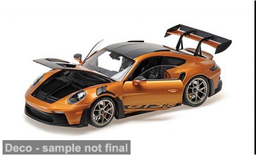 Modellini auto Porsche 911 GT3 RS gold 2023 1/18 Minichamps