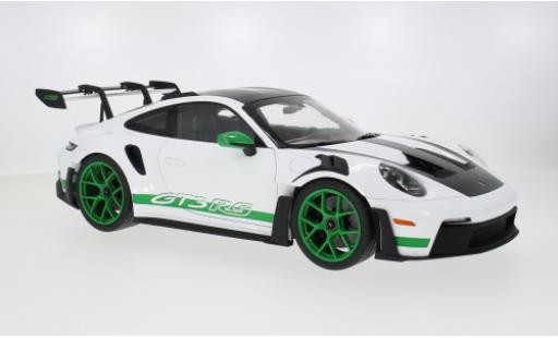Modellini auto Porsche 911 GT3 RS weiss/gr&Atilde;&frac14;n 2022 1/12 Norev