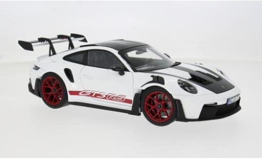 Modellini auto Porsche 911 GT3 RS weiss/rot 2022 1/18 Norev