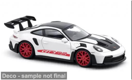 Porsche 911 1/43 Norev GT3 RS weiss/schwarz 2022 1:43 modellino in miniatura
