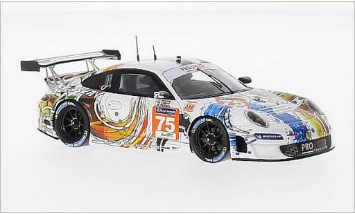 Porsche 911 GT3 1/43 Spark R No.75 Prospeed Competition Le Mans 24h Le Mans 2014 /M.Palttala modellini auto