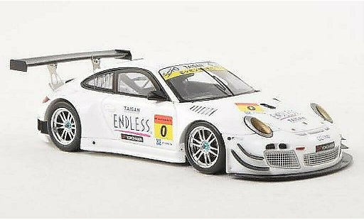 Porsche 911 GT3 1/43 Ebbro GT3R No.0 Taisan Endless Super GT300 Testfahrzeug Okayama 2013 /N.Yokomizo modellini auto