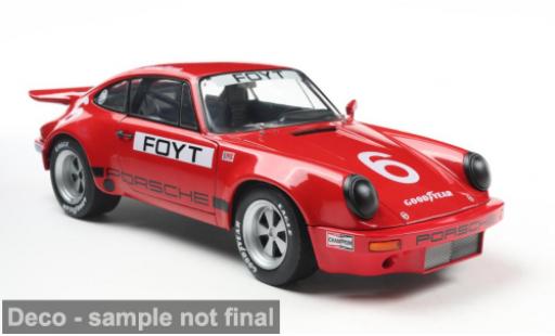Porsche 911 1/18 Solido IROC rot 1:18 modellino in miniatura