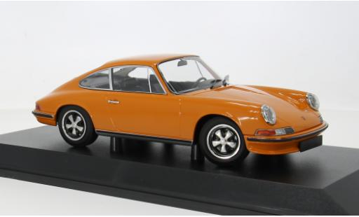 Modellini auto Porsche 911 orange 1972 1/18 Minichamps