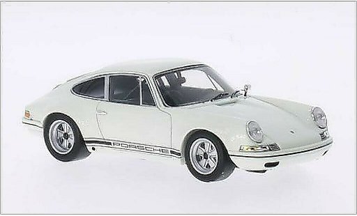 Porsche 911 R 1/43 Spark bianco/Dekor 1972 modellini auto