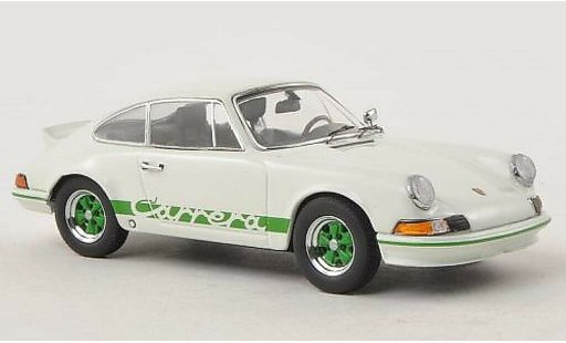 Porsche 911 RS 1/43 Schuco 2.7 bianco/verde modellini auto