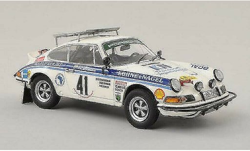 Porsche 911 RS 1/43 Schuco No.41 Kuhne & Nagel Safari Rally 1974 /H.Schuller modellini auto