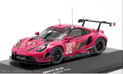 Modellini auto Porsche 911 RSR 24h Le Mans 2023 Iron Dames #85 S.Bovy/M.Gatting 1/43 IXO
